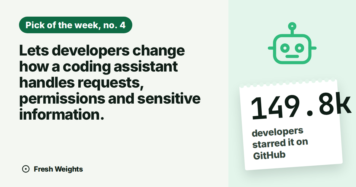 Lets developers change how a coding assistant handles requests, permissions and sensitive information.